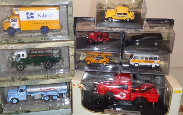 Valiosas aquisições com o amigo Gilmar, do Mundo dos Carrinhos.