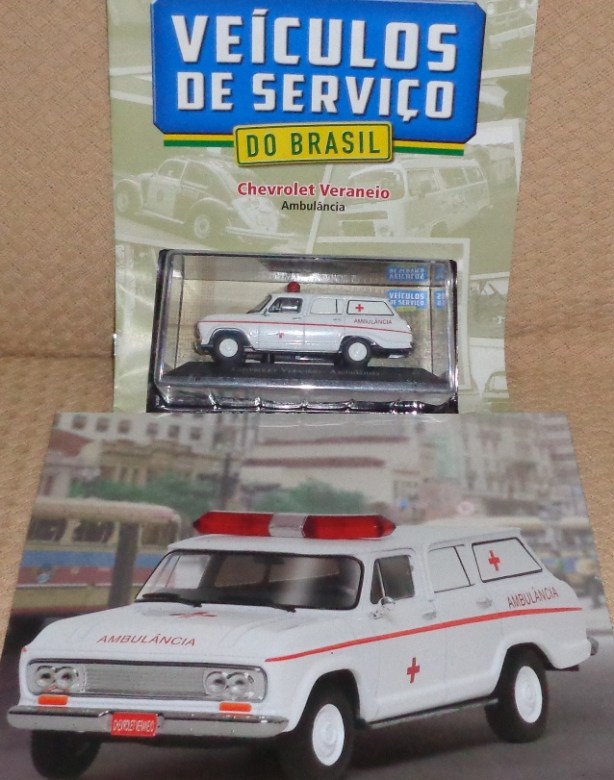 Carros de Serviço do Brasil: Veraneio Ambulância!